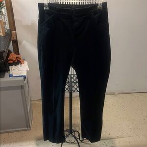 Blue Dress Pants with Classic Straight-Leg Cut